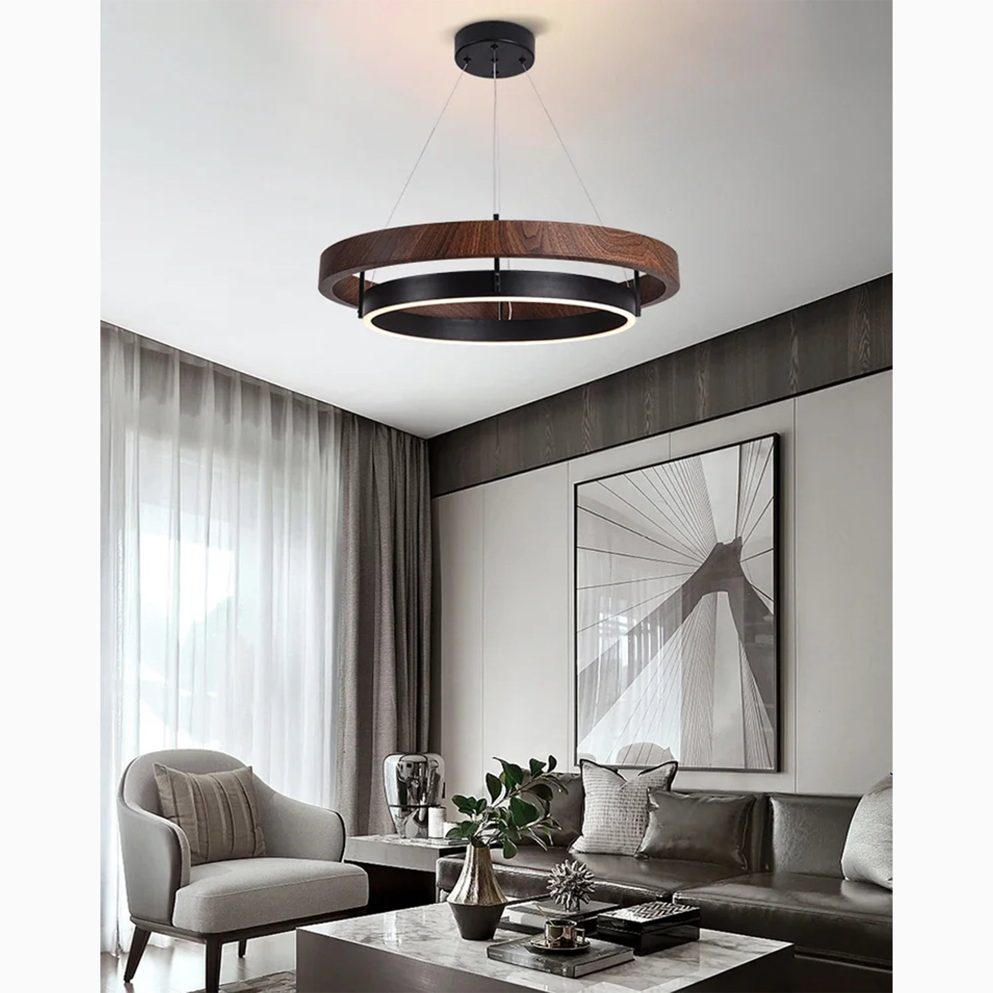 Moderne Plafondlamp voor Elegante Verlichting | LuxeLight-5