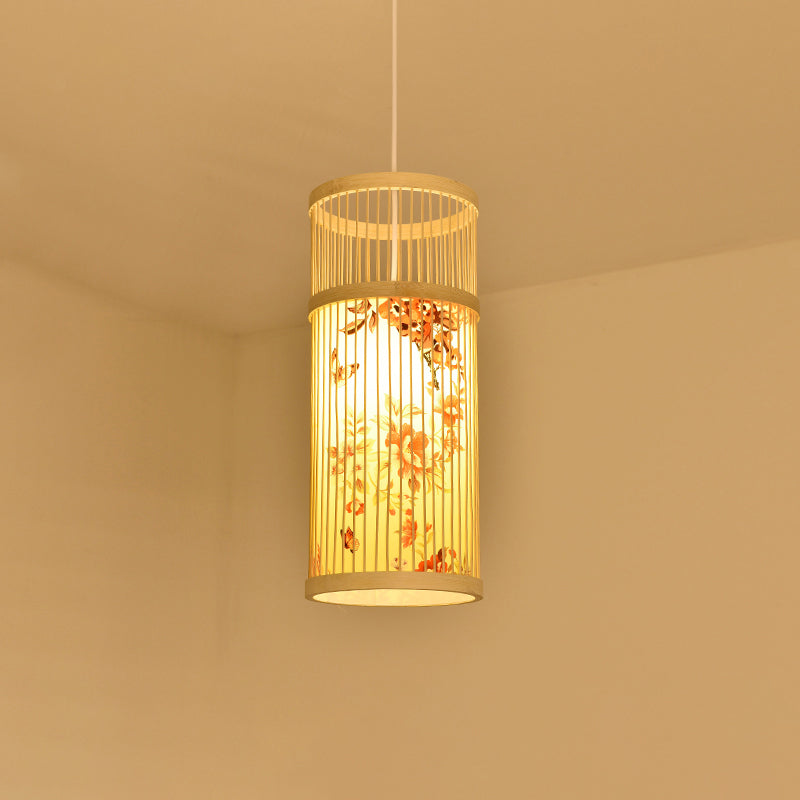 Bamboe Kroonluchter Japans Design | ZenLight-1