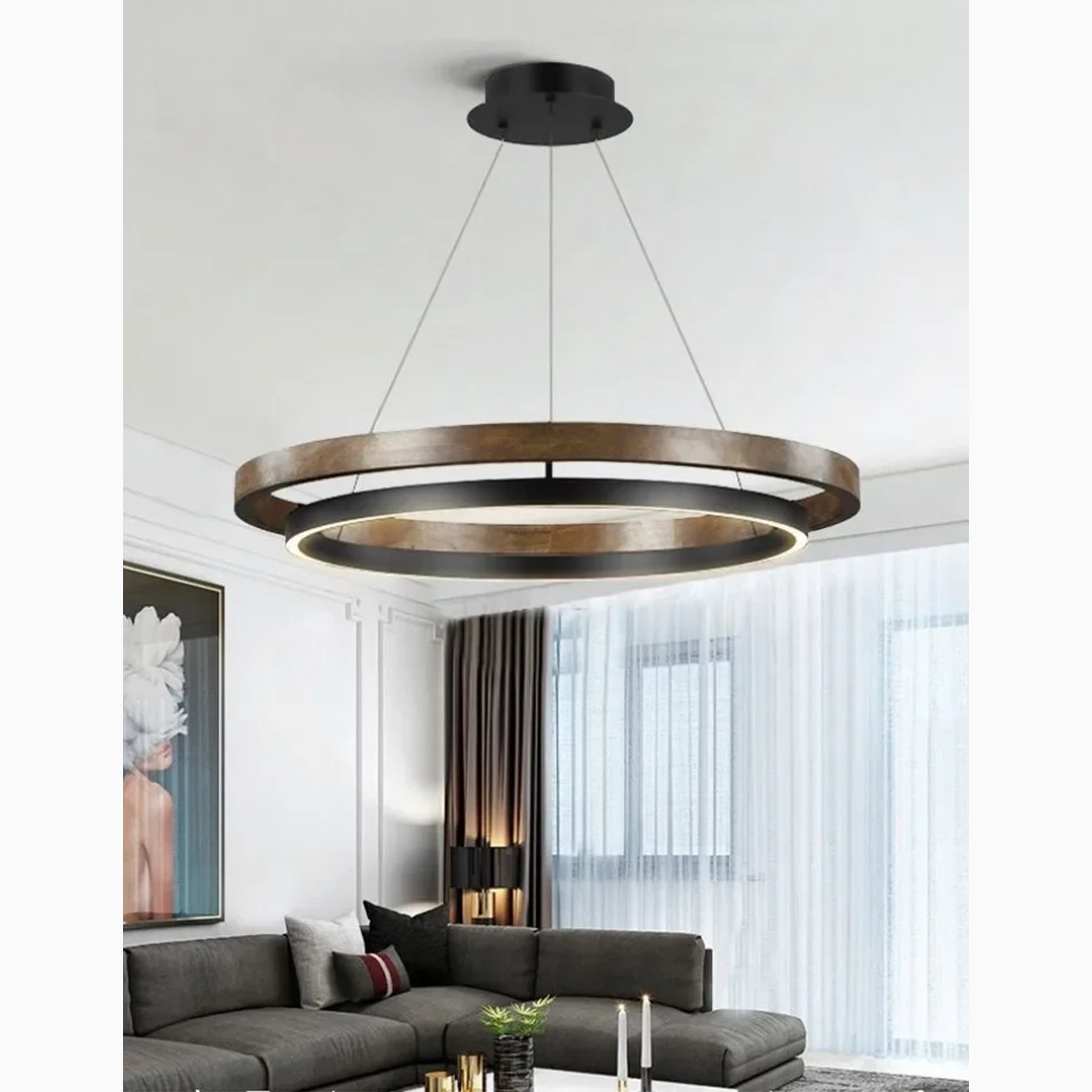 Moderne Plafondlamp voor Elegante Verlichting | LuxeLight-4