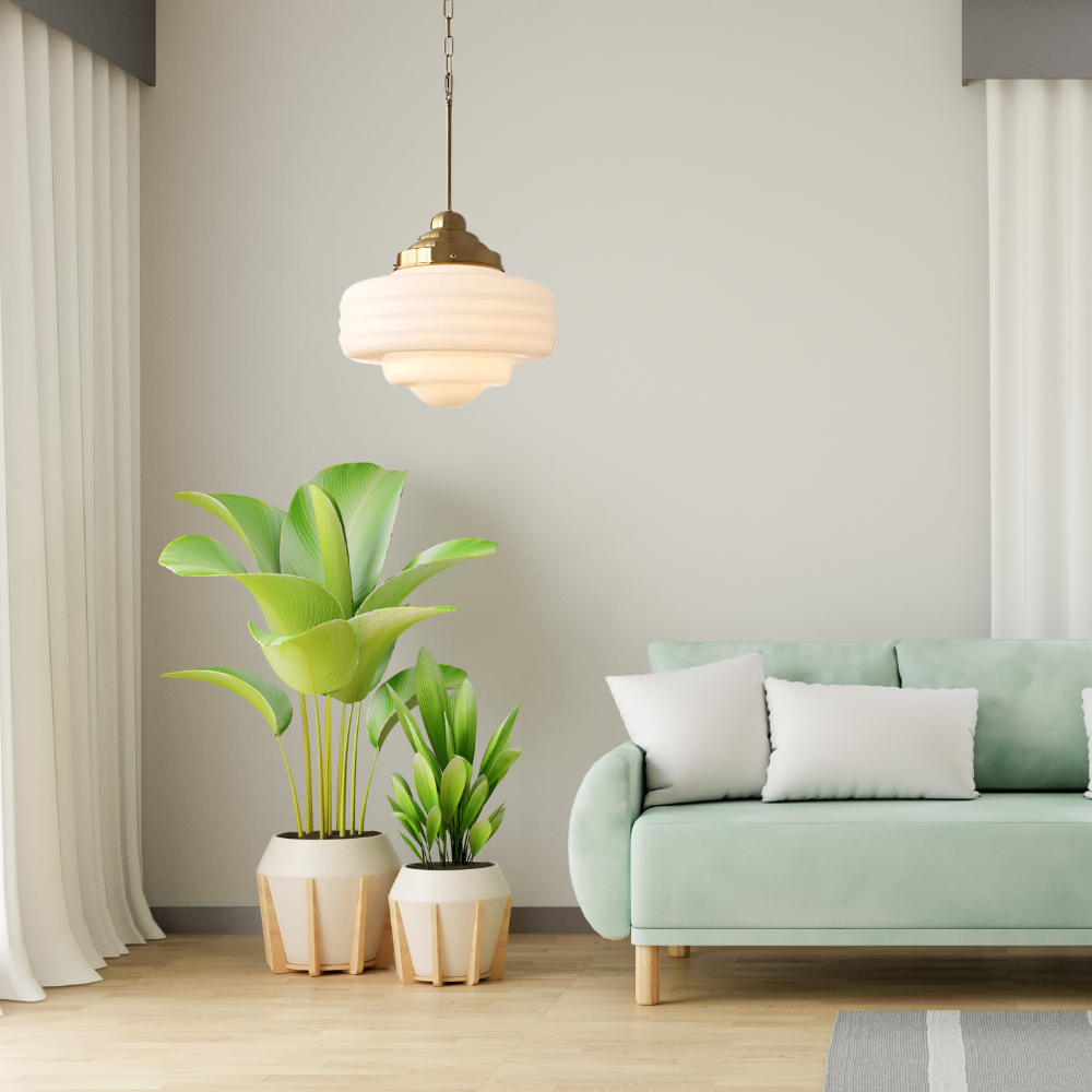 Elegante Hanglamp Eettafel van Glas en Metaal | Lumesphere-3