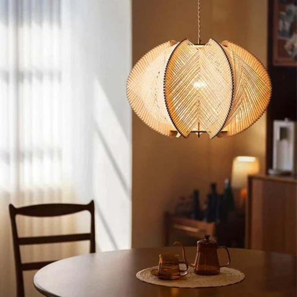 Hanglamp Hout en Metaal voor Eettafel | WoodLuxe-4