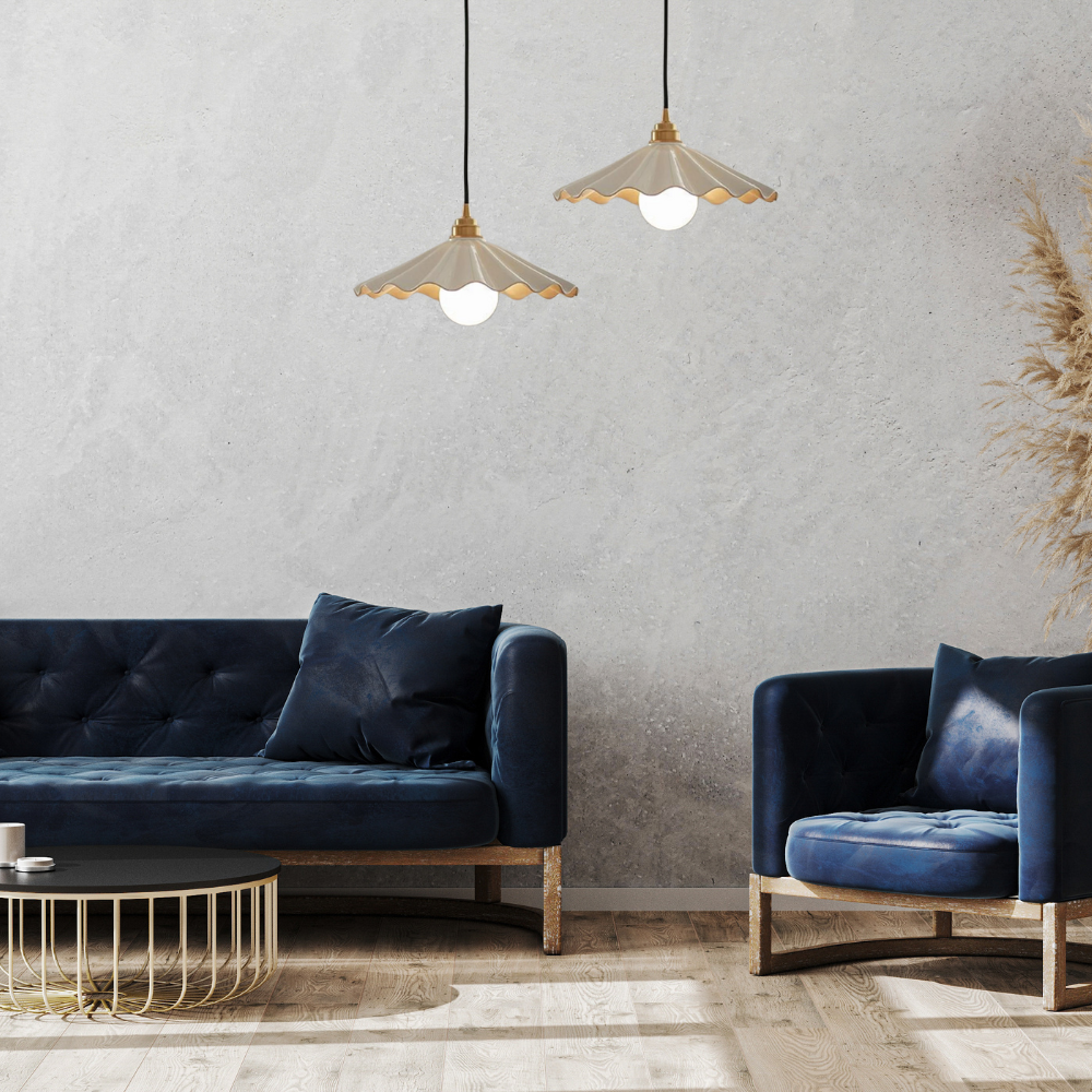 Elegante Hanglamp Eettafel Keramiek Glas | LuxeLight-5