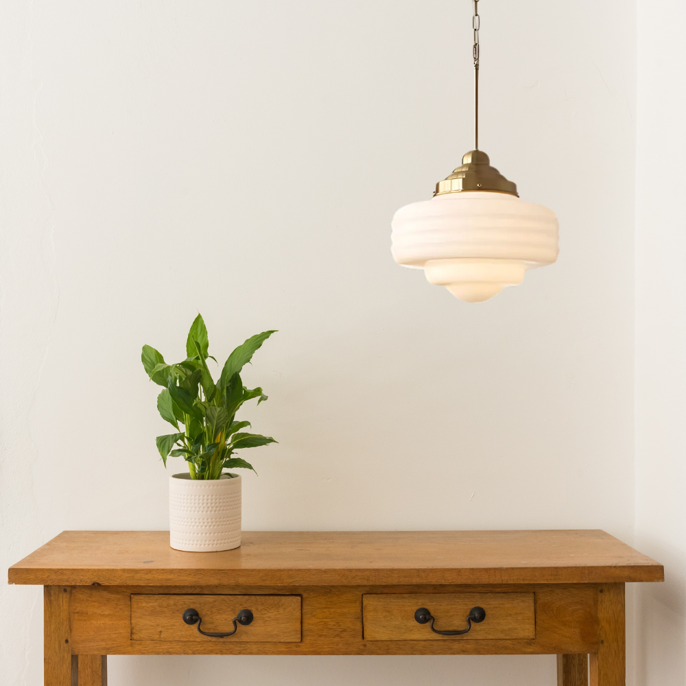 Elegante Hanglamp Eettafel van Glas en Metaal | Lumesphere-5