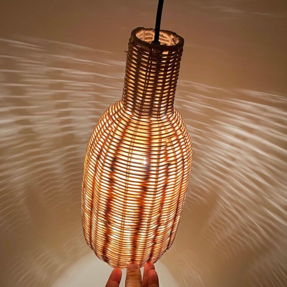 Rotan Hanglamp voor Gezellige Sfeer | NaturalGlow-6