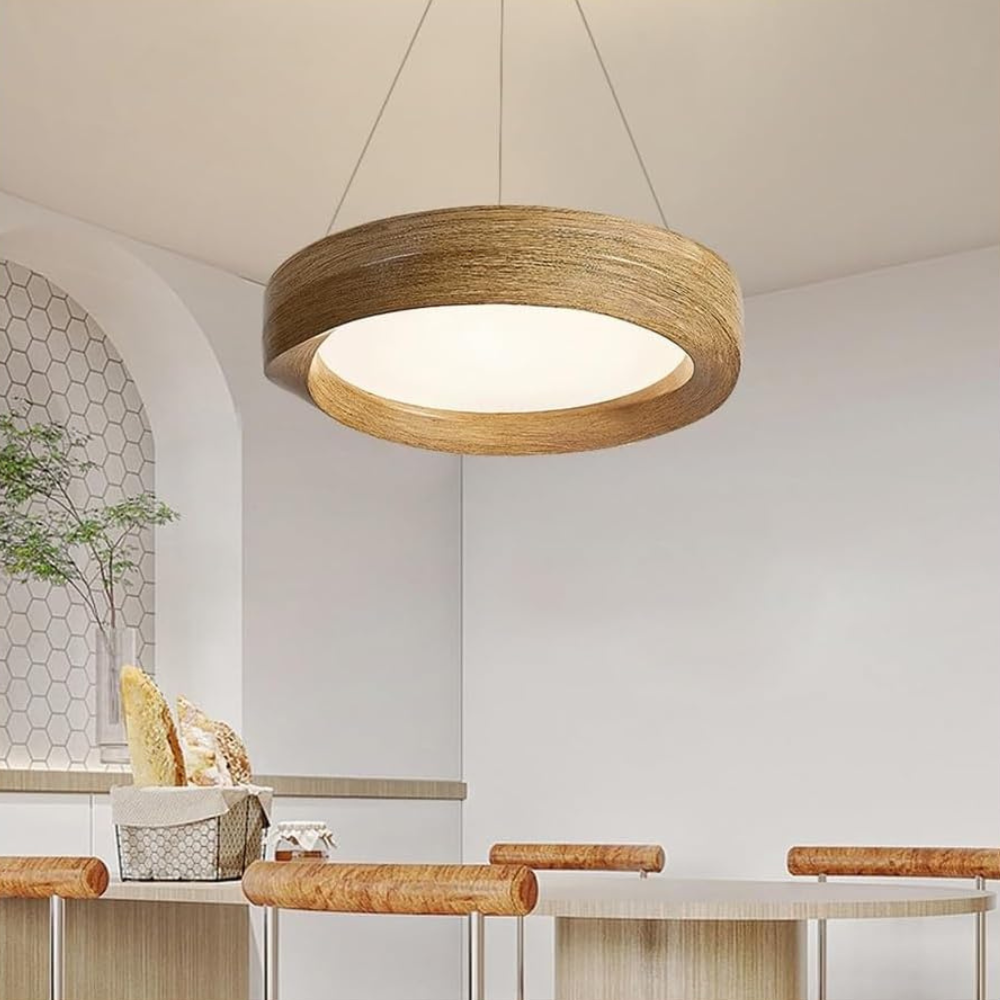 Houten Hanglamp Eettafel | WoodLume-1