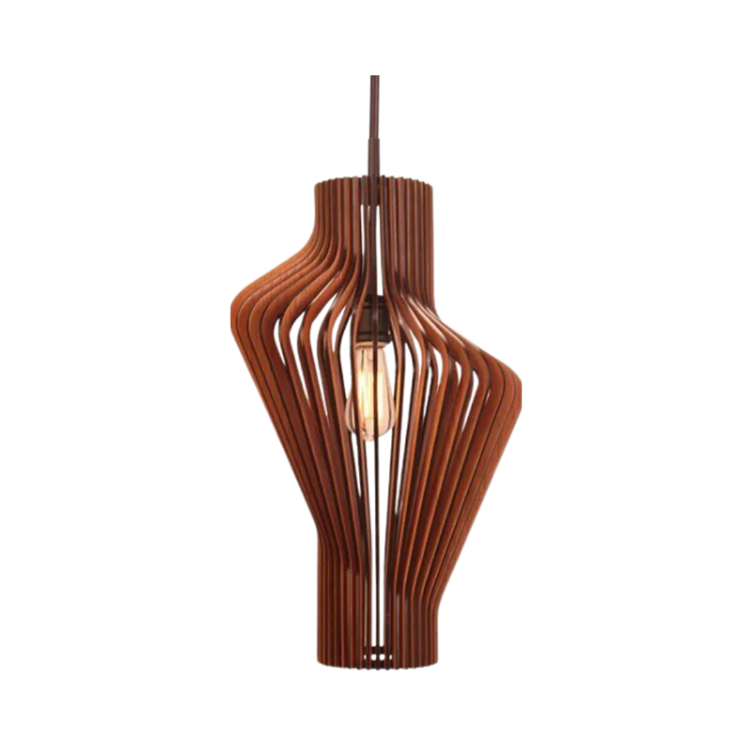 Hanglamp Hout voor Woonkamer en Eetkamer | WoodGlow-1