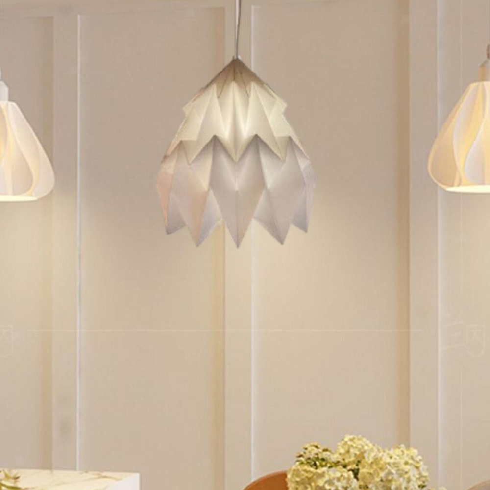 Hanglamp Papier Verstelbaar voor Woonkamer | PaperGlow-4