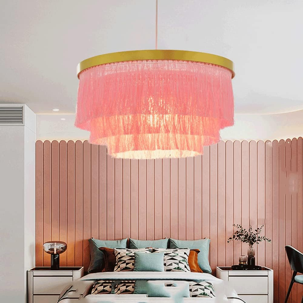 Elegante Hanglamp Eettafel met Kwastontwerp | TasselLuxe-3
