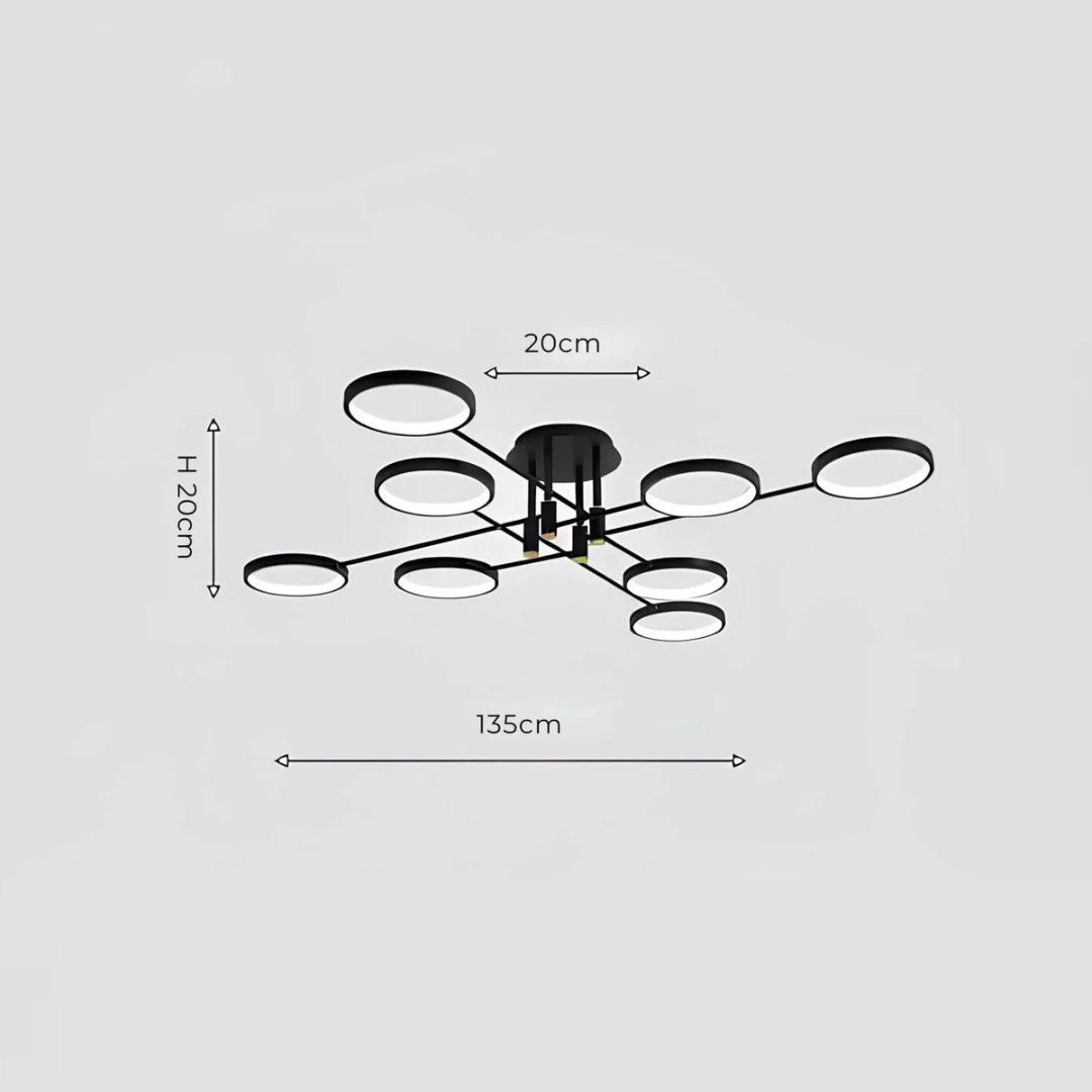 Variant image for Moderne Hanglamp voor Eettafel | LuxeGlow-3