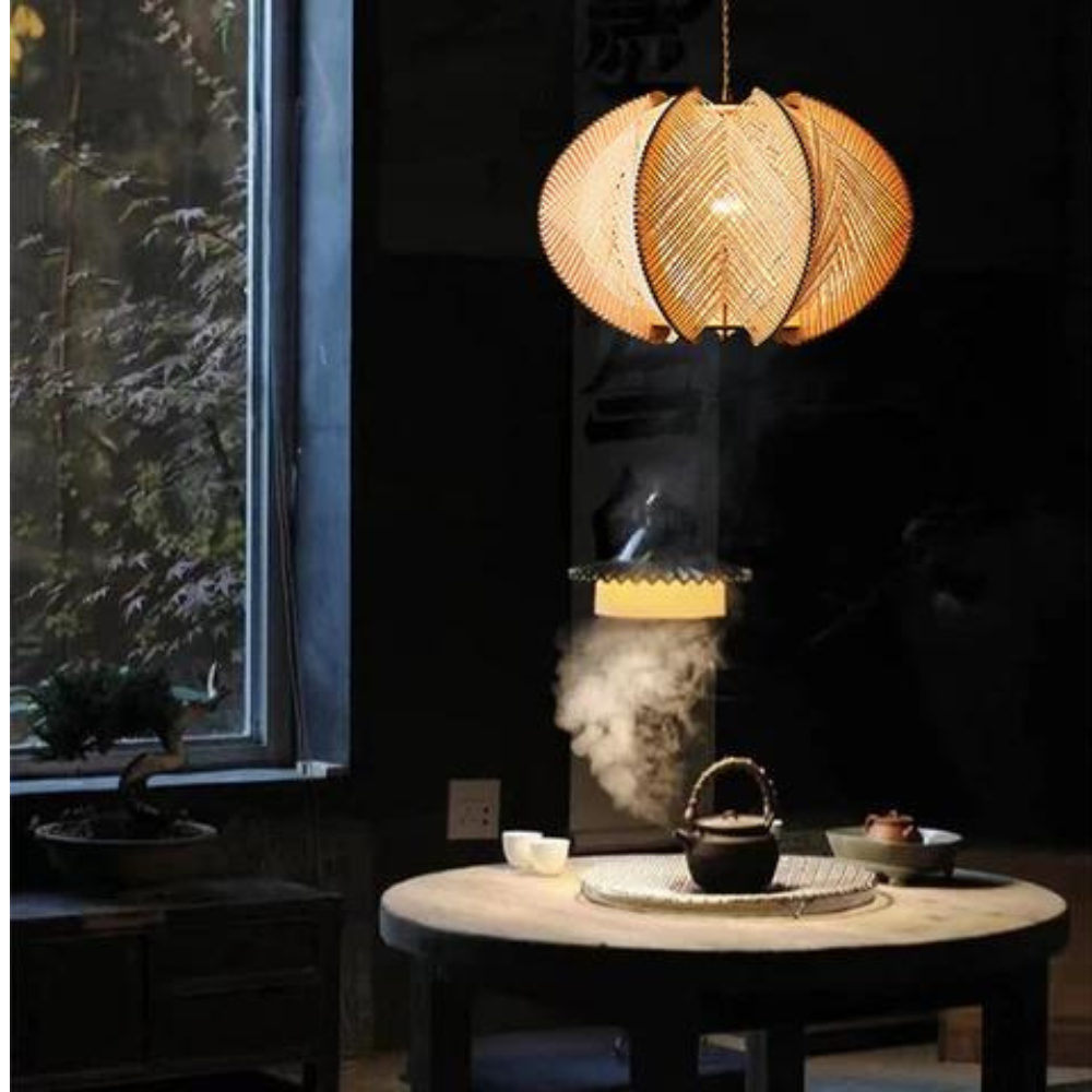 Hanglamp Hout en Metaal voor Eettafel | WoodLuxe-3