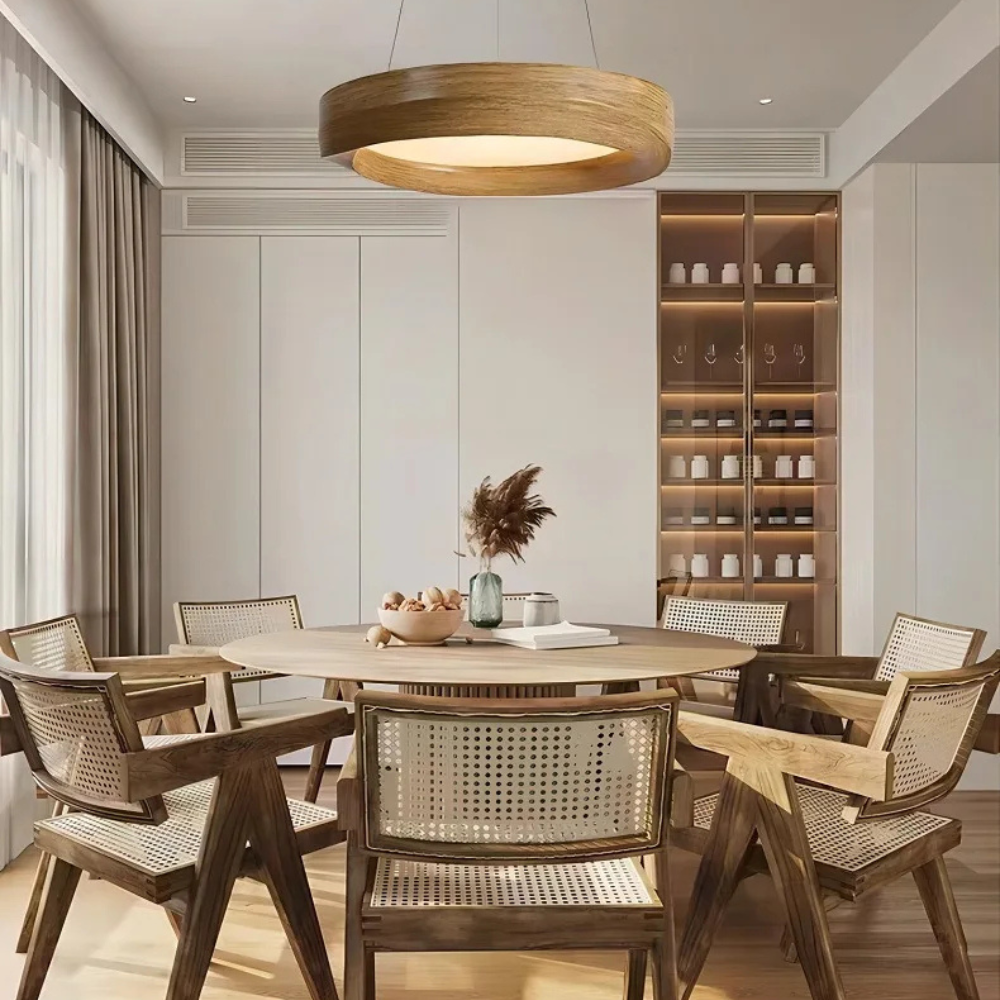 Houten Hanglamp Eettafel | WoodLume-4