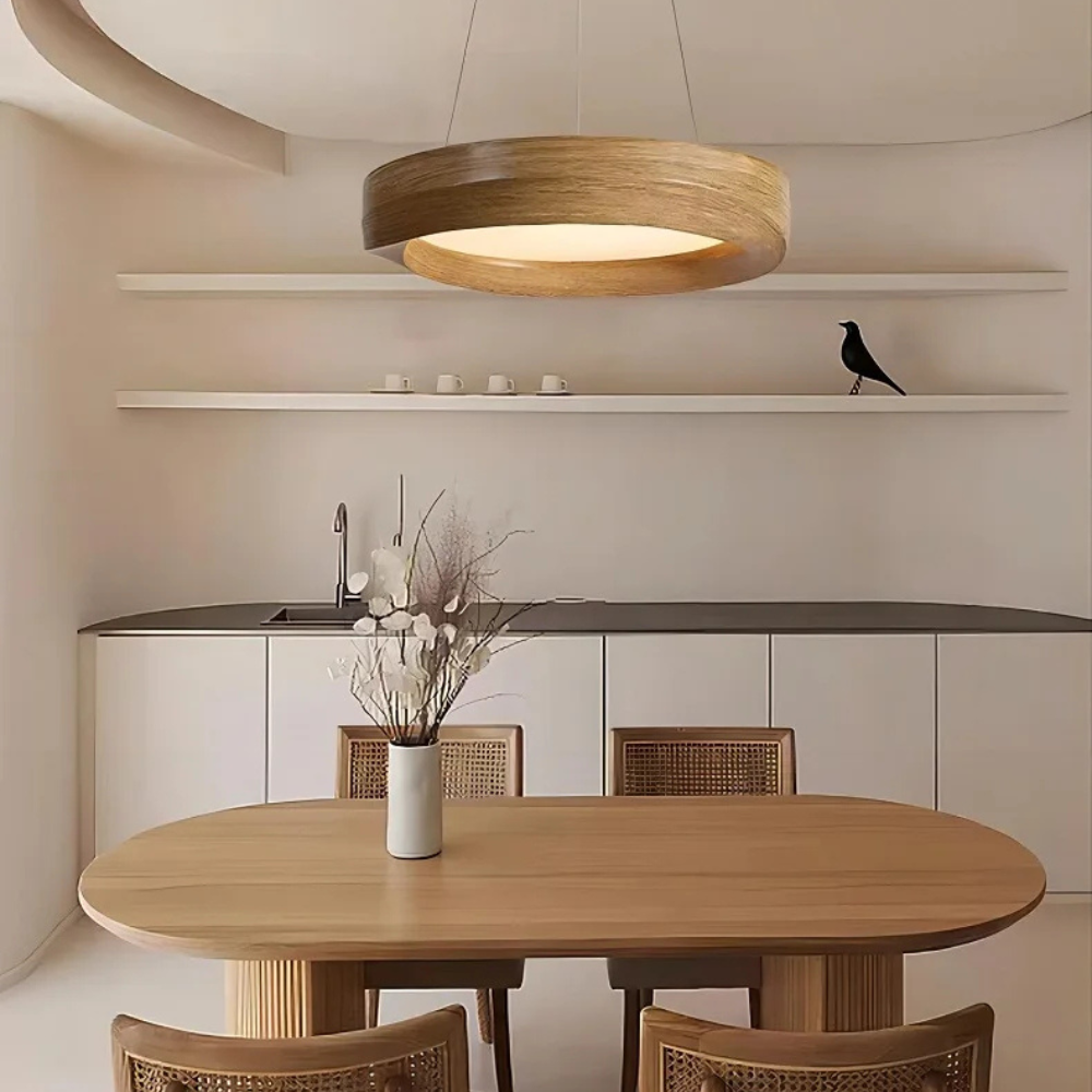 Houten Hanglamp Eettafel | WoodLume-6