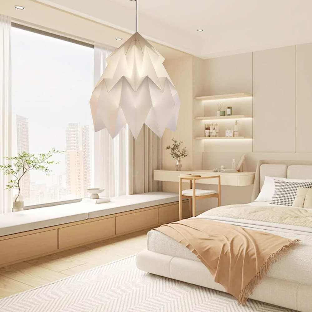 Hanglamp Papier Verstelbaar voor Woonkamer | PaperGlow-6