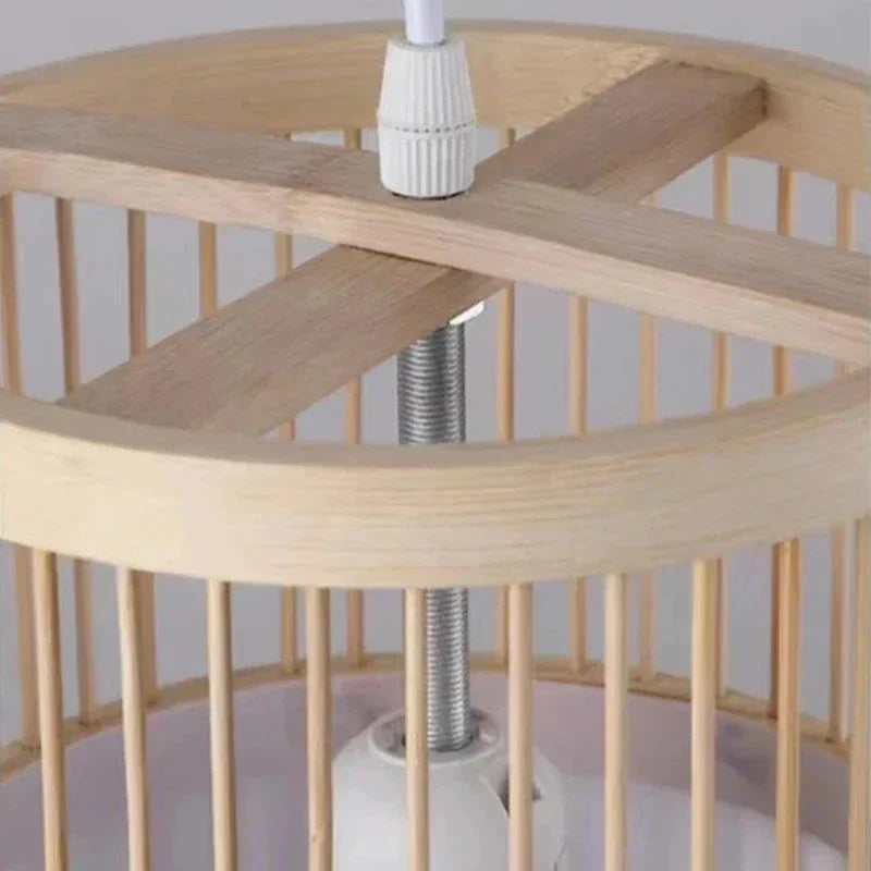 Bamboe Kroonluchter Japans Design | ZenLight-5