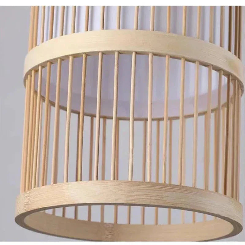 Bamboe Kroonluchter Japans Design | ZenLight-6