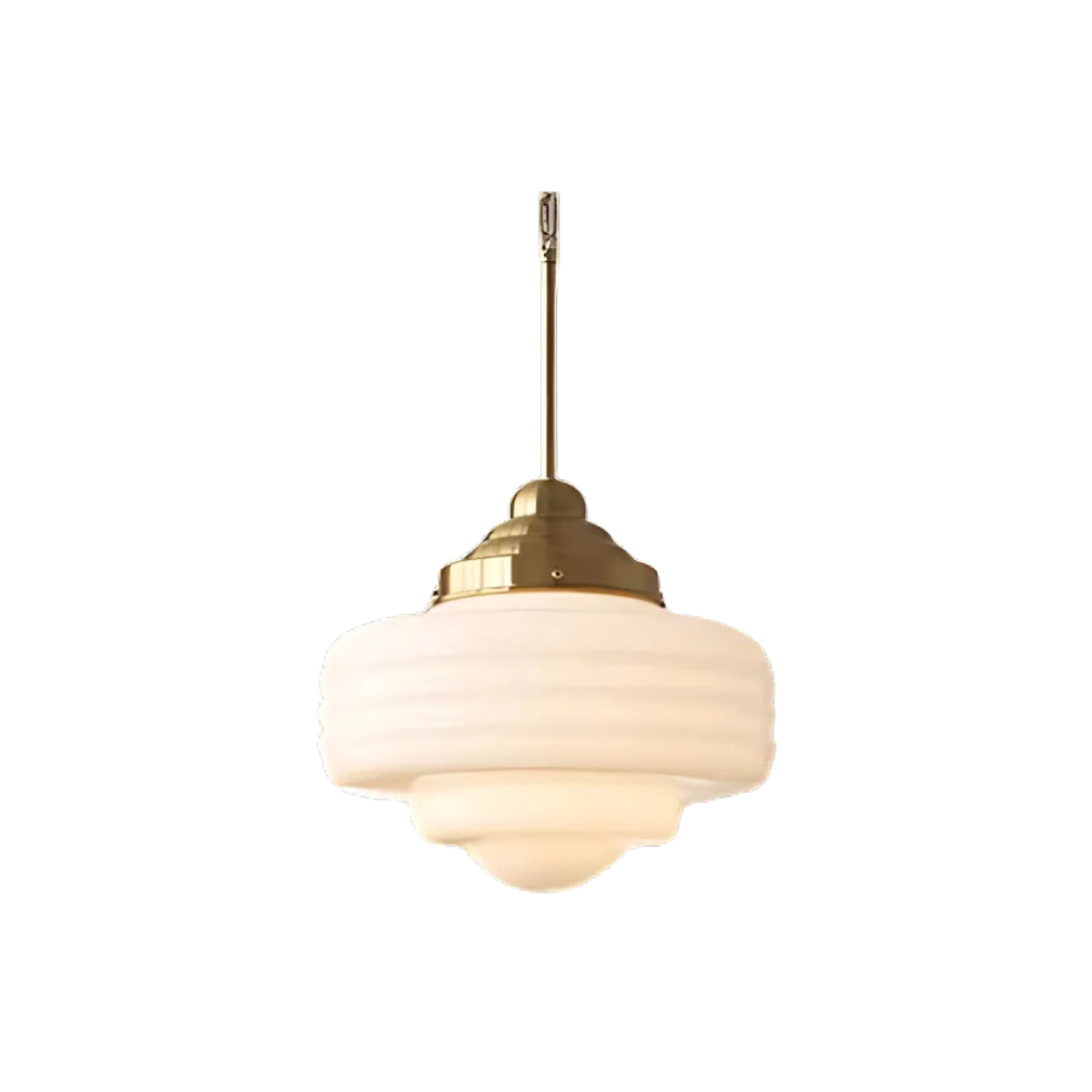 Elegante Hanglamp Eettafel van Glas en Metaal | Lumesphere-1